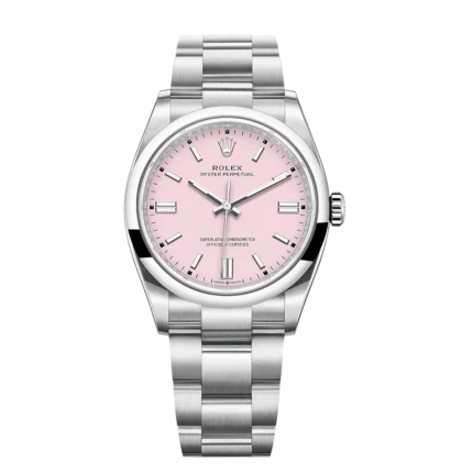 Rolex Perpetual Pink 124300 Replica